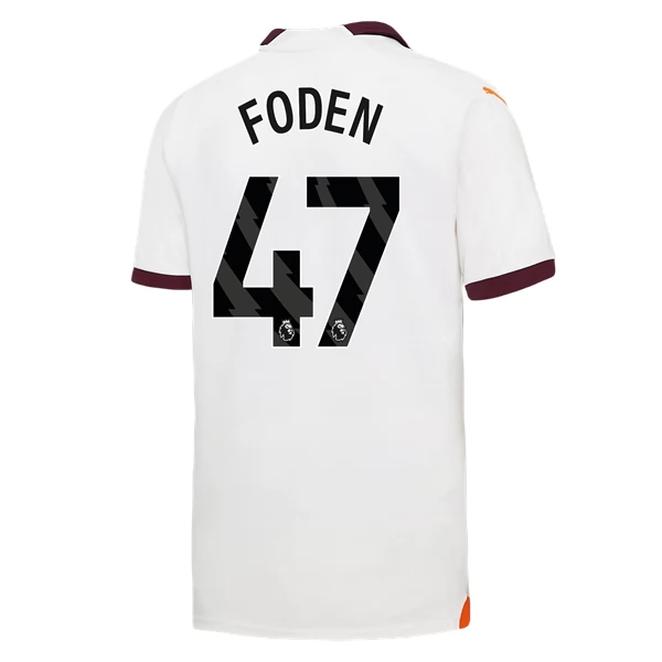 Maglia Manchester City Foden 47 Divisa Trasferta 2023/24 Maglia Manchester City Foden 47 Divisa Trasferta 2023/24