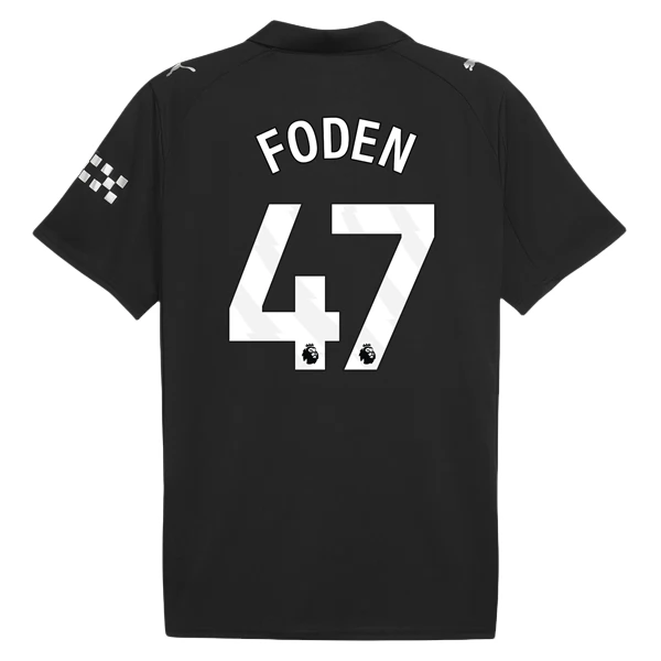 Maglia Manchester City Foden 47 Divisa Trasferta 2025/26 Maglia Manchester City Foden 47 Divisa Trasferta 2025/26