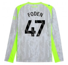 Maglia Manchester City Foden 47 Kit Gara Third 2025/26 Maniche Lunghe