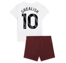 Maglia Manchester City Grealish 10 Bambino Divisa Trasferta 2023/24 Maglia Manchester City Grealish 10 Bambino Divisa Trasferta 2023/24