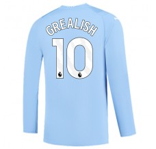 Maglia Manchester City Grealish 10 Divisa Prima 2023/24 Manica Lunga