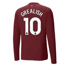 Maglia Manchester City Grealish 10 Divisa Terza 2024/25 Manica Lunga
