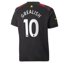 Maglia Manchester City Grealish 10 Divisa Trasferta 2022/23 Maglia Manchester City Grealish 10 Divisa Trasferta 2022/23