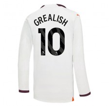 Maglia Manchester City Grealish 10 Divisa Trasferta 2023/24 Manica Lunga