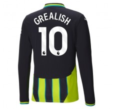 Maglia Manchester City Grealish 10 Divisa Trasferta 2024/25 Manica Lunga