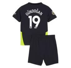 Maglia Manchester City Gündoğan 19 Bambino Divisa Trasferta 2024/25
