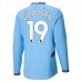 Maglia Manchester City Gündoğan 19 Divisa Prima 2024/25 Manica Lunga