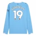 Maglia Manchester City Gündoğan 19 Divisa Prima 2025/26 Manica Lunga Maglia Manchester City Gündoğan 19 Divisa Prima 2025/26 Manica Lunga