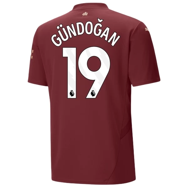Maglia Manchester City Gündoğan 19 Divisa Terza 2024/25 Maglia Manchester City Gündoğan 19 Divisa Terza 2024/25