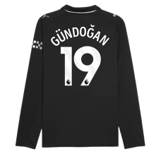 Maglia Manchester City Gündoğan 19 Divisa Trasferta 2025/26 Manica Lunga