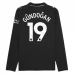 Maglia Manchester City Gündoğan 19 Divisa Trasferta 2025/26 Manica Lunga Maglia Manchester City Gündoğan 19 Divisa Trasferta 2025/26 Manica Lunga