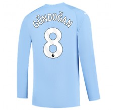 Maglia Manchester City Gündoğan 8 Divisa Prima 2023/24 Manica Lunga