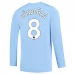 Maglia Manchester City Gündoğan 8 Divisa Prima 2023/24 Manica Lunga