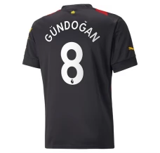 Maglia Manchester City Gündogan 8 Divisa Trasferta 2022/23 Maglia Manchester City Gündogan 8 Divisa Trasferta 2022/23