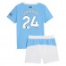 Maglia Manchester City Gvardiol 24 Bambino Divisa Prima 2025/26
