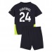 Maglia Manchester City Gvardiol 24 Bambino Divisa Trasferta 2024/25
