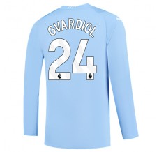 Maglia Manchester City Gvardiol 24 Divisa Prima 2023/24 Manica Lunga