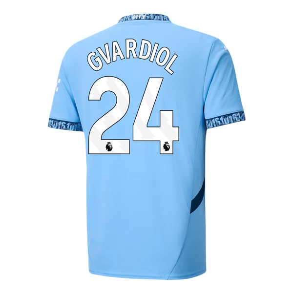 Maglia Manchester City Gvardiol 24 Divisa Prima 2024/25 Maglia Manchester City Gvardiol 24 Divisa Prima 2024/25