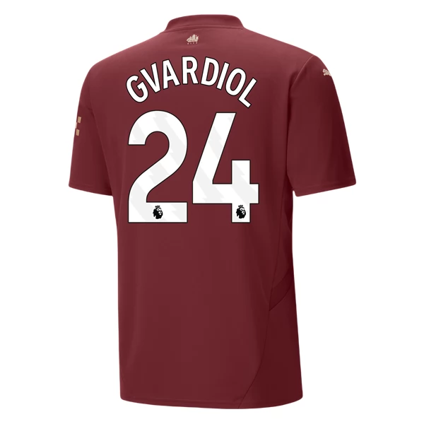 Maglia Manchester City Gvardiol 24 Divisa Terza 2024/25 Maglia Manchester City Gvardiol 24 Divisa Terza 2024/25