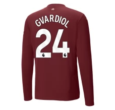 Maglia Manchester City Gvardiol 24 Divisa Terza 2024/25 Manica Lunga