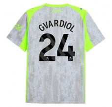 Maglia Manchester City Gvardiol 24 Divisa Terza 2025/26