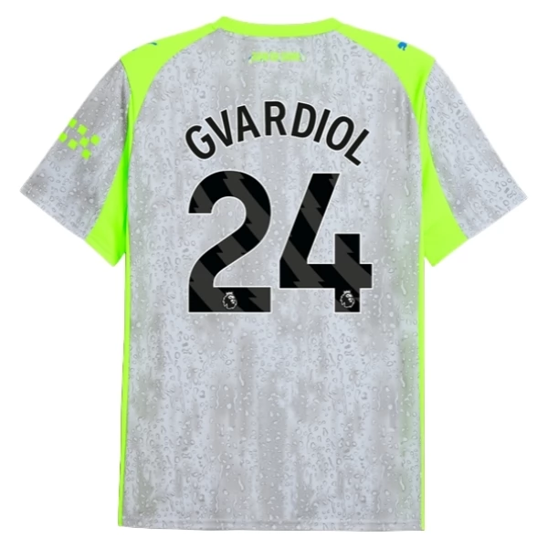 Maglia Manchester City Gvardiol 24 Divisa Terza 2025/26 Maglia Manchester City Gvardiol 24 Divisa Terza 2025/26