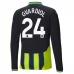 Maglia Manchester City Gvardiol 24 Divisa Trasferta 2024/25 Manica Lunga