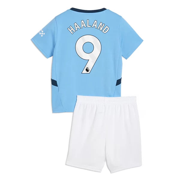 Maglia Manchester City Haaland 9 Bambino Divisa Prima 2024/25 Maglia Manchester City Haaland 9 Bambino Divisa Prima 2024/25