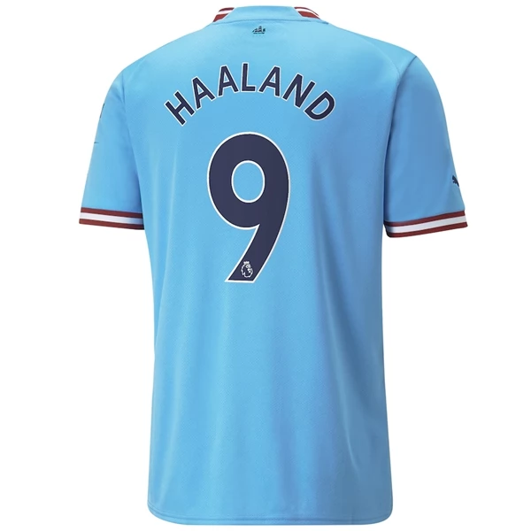 Maglia Manchester City Haaland 9 Divisa Prima 2022/23 Maglia Manchester City Haaland 9 Divisa Prima 2022/23