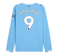 Maglia Manchester City Haaland 9 Divisa Prima 2025/26 Manica Lunga Maglia Manchester City Haaland 9 Divisa Prima 2025/26 Manica Lunga