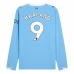 Maglia Manchester City Haaland 9 Divisa Prima 2025/26 Manica Lunga