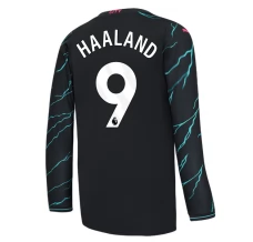 Maglia Manchester City Haaland 9 Divisa Terza 2023/24 Manica Lunga