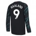 Maglia Manchester City Haaland 9 Divisa Terza 2023/24 Manica Lunga