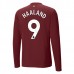 Maglia Manchester City Haaland 9 Divisa Terza 2024/25 Manica Lunga