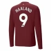 Maglia Manchester City Haaland 9 Divisa Terza 2024/25 Manica Lunga