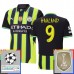 Maglia Manchester City Haaland 9 Divisa Trasferta Champions League With Patch 2024/25