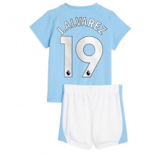 Maglia Manchester City J. Alvarez 19 Bambino Divisa Prima 2023/24