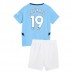 Maglia Manchester City J. Alvarez 19 Bambino Divisa Prima 2024/25