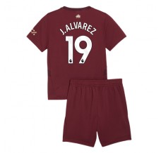 Maglia Manchester City J.Alvarez 19 Bambino Divisa Terza 2024/25