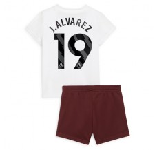 Maglia Manchester City J. Alvarez 19 Bambino Divisa Trasferta 2023/24