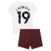 Maglia Manchester City J. Alvarez 19 Bambino Divisa Trasferta 2023/24