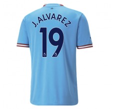 Maglia Manchester City J. Alvarez 19 Divisa Prima 2022/23