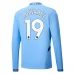 Maglia Manchester City J. Alvarez 19 Divisa Prima 2024/25 Manica Lunga