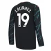 Maglia Manchester City J. Alvarez 19 Divisa Terza 2023/24 Manica Lunga