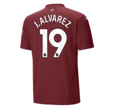 Maglia Manchester City J.Alvarez 19 Divisa Terza 2024/25