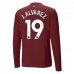 Maglia Manchester City J.Alvarez 19 Divisa Terza 2024/25 Manica Lunga