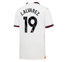 Maglia Manchester City J. Alvarez 19 Divisa Trasferta 2023/24 Maglia Manchester City J. Alvarez 19 Divisa Trasferta 2023/24
