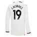 Maglia Manchester City J. Alvarez 19 Divisa Trasferta 2023/24 Manica Lunga