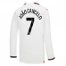 Maglia Manchester City Joao Cancelo 7 Divisa Trasferta 2023/24 Manica Lunga