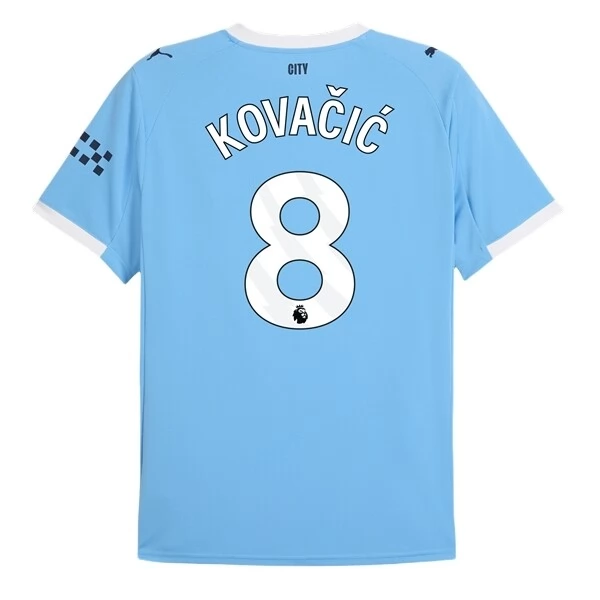 Maglia Manchester City Kovačić 8 Divisa Prima 2025/26 Maglia Manchester City Kovačić 8 Divisa Prima 2025/26